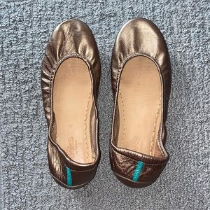 Tieks flats size 8 copper color
